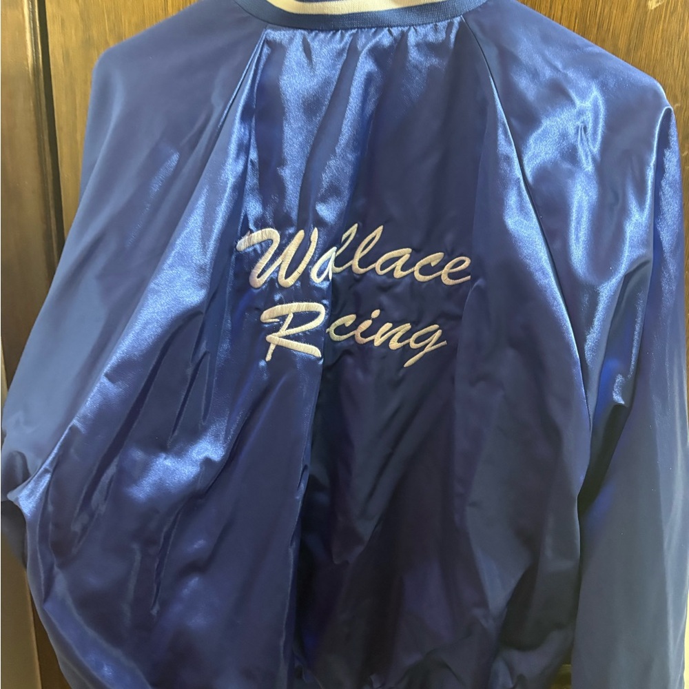 Augusta Sportswear Blue Racing Jacket - Picture 6 of 15